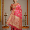 Pink Saree