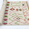 soft cream handcrafted rug